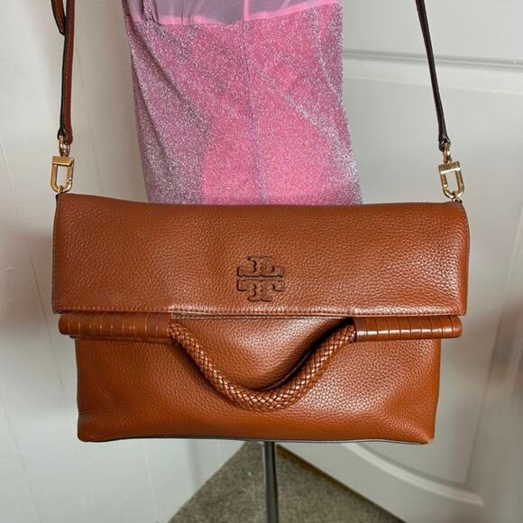 °。⋆♡ Tory Burch Taylor Convertible Fold Over Crossbody & Wallet (HB-24) - Picture 7 of 15